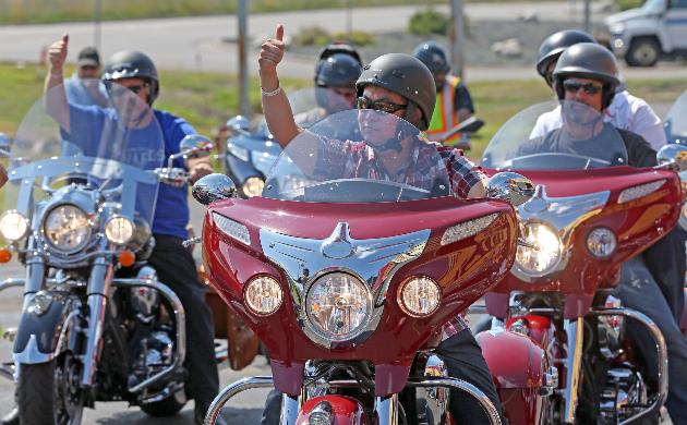 2014 indian motorcycle makes home-state debut 
