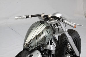 darwin motorcycles rolls out the rocketeer at the amd world championship of custom bike building