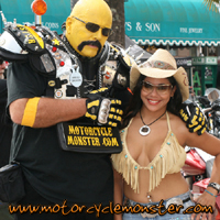 biker monster