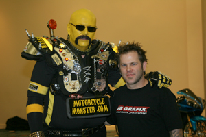 The Motorcycle Monster & Justin Barnes