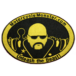 Motorcycle Monster Patch 5''x3.75''