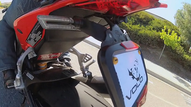 unique motorcycle safety device aims to reduce rear-end collisions